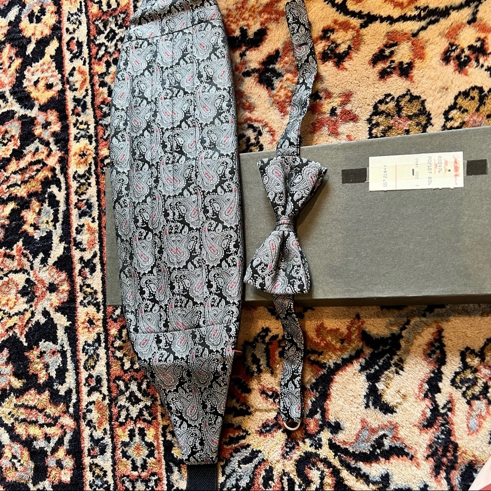 Suit bow tie